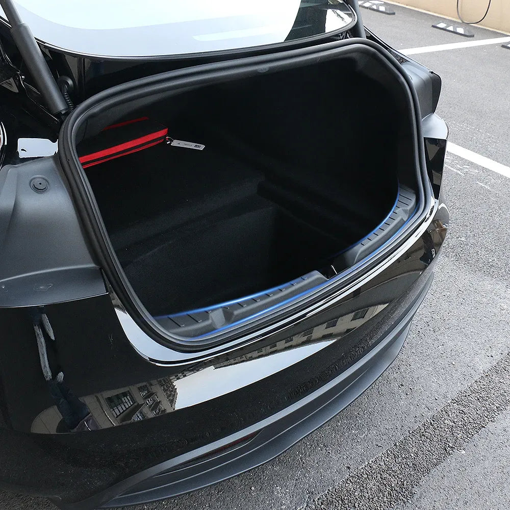 Tesla Rear Trunk Door Sill Protection Strip for Model 3 Highland
