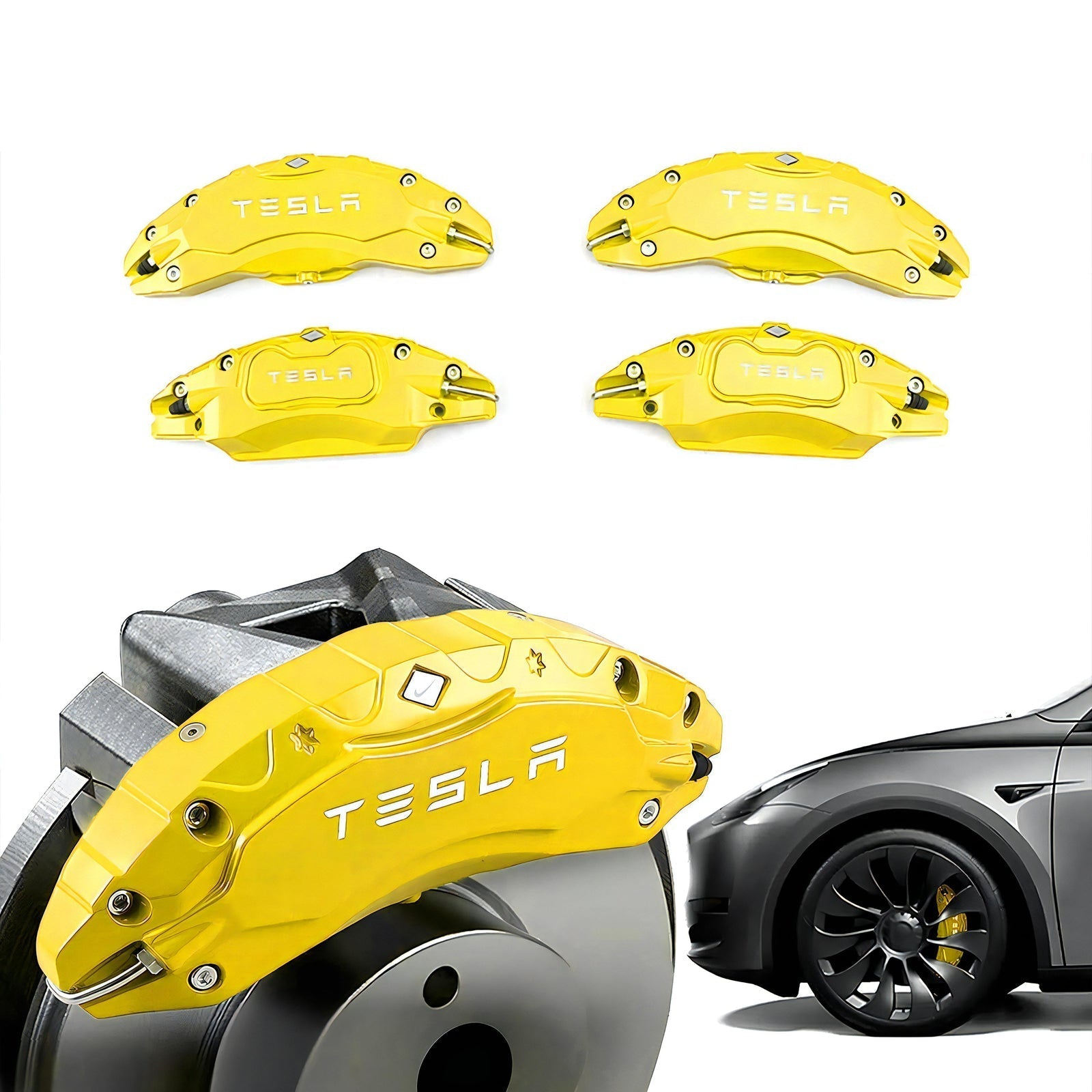 19 /20 Wheel Brake Caliper Cover For Tesla Model Y 2020-2023 - Teswing