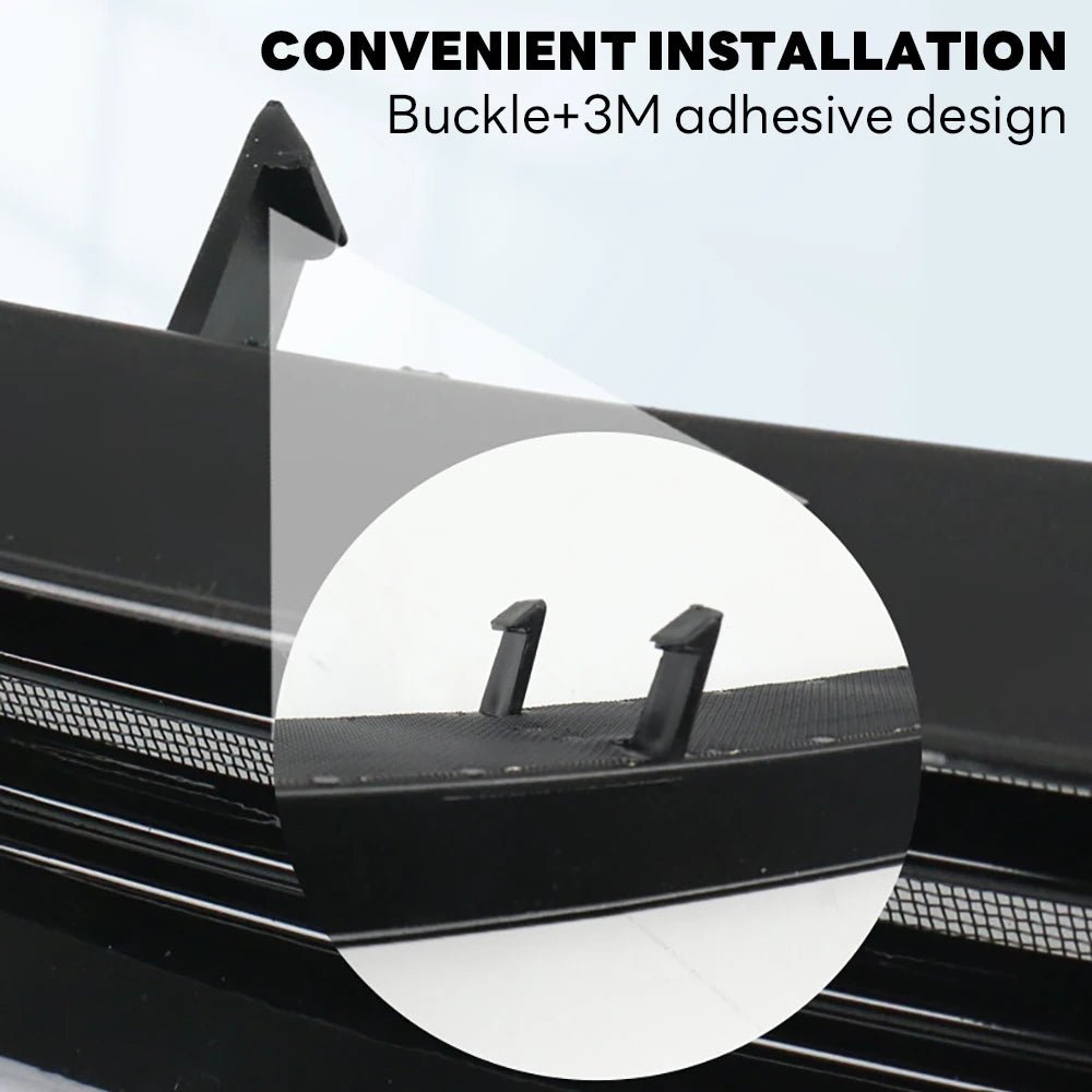 For Tesla Model 3 Highland 2024 Lower Bumper Anti Insect Net Anti Dust Proof Inner Vent Grille Cover Insect-proof Front Cover - Teswing