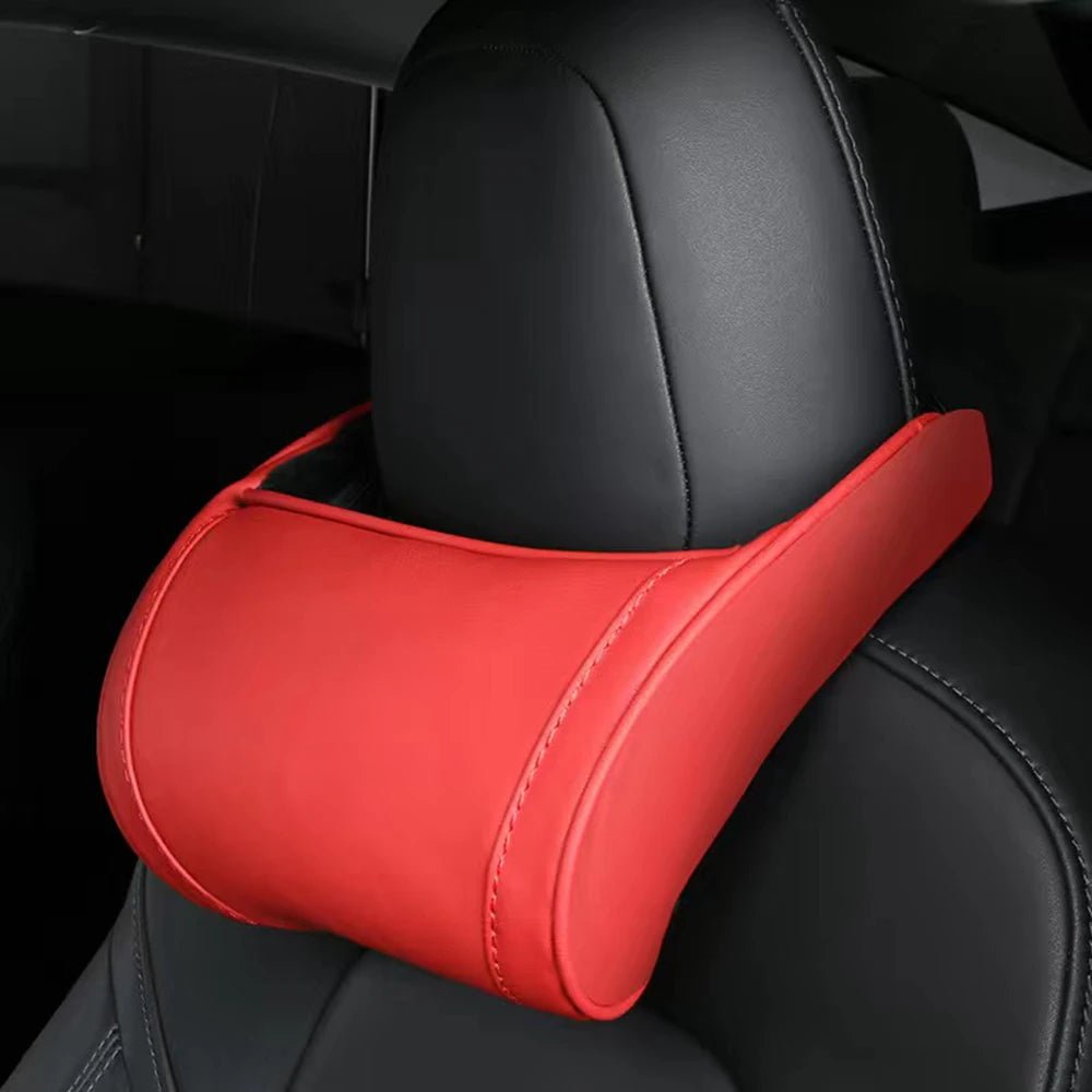 For Tesla Model 3 Y X S Neck Pillow Headrest Pillow Automobile Seat Neck Rest Auto Seat Head Support Pillow Model Y Accessories - Teswing