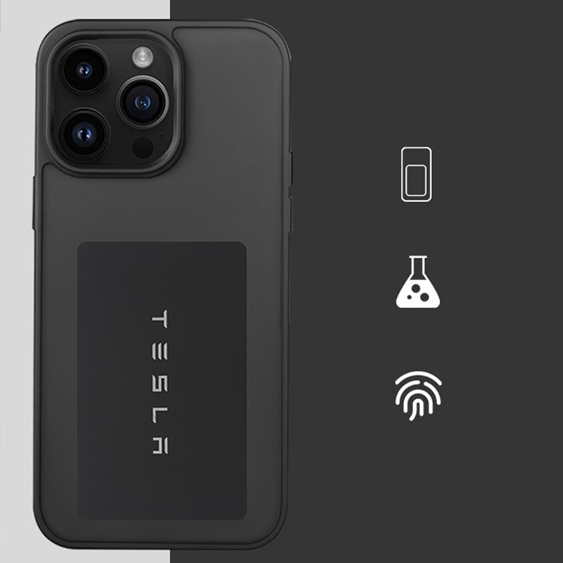 IPhone case with magnetic compartment For Tesla Model 3/Y - Teswing