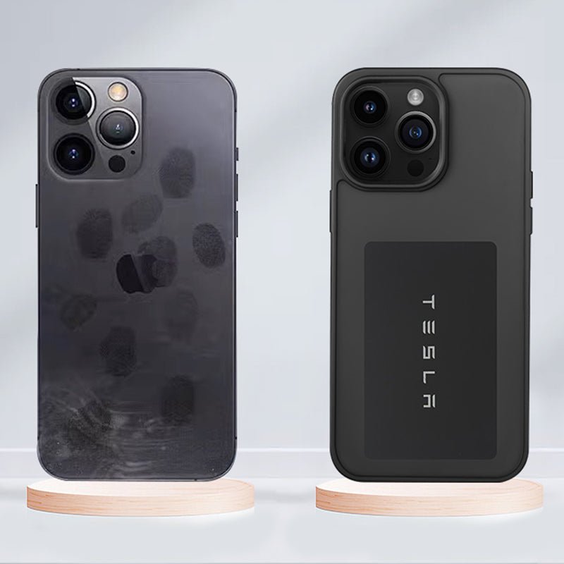 IPhone case with magnetic compartment For Tesla Model 3/Y - Teswing