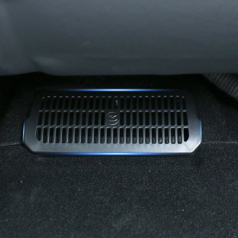 Tesla Under Seat Rear Air Vent Protect Cover for Model 3 highland