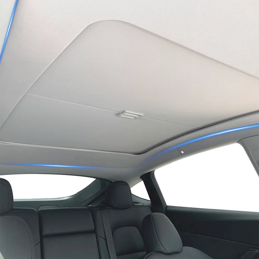 Tesla Sunshade Retractable Roller Fabric for Model 3/Y