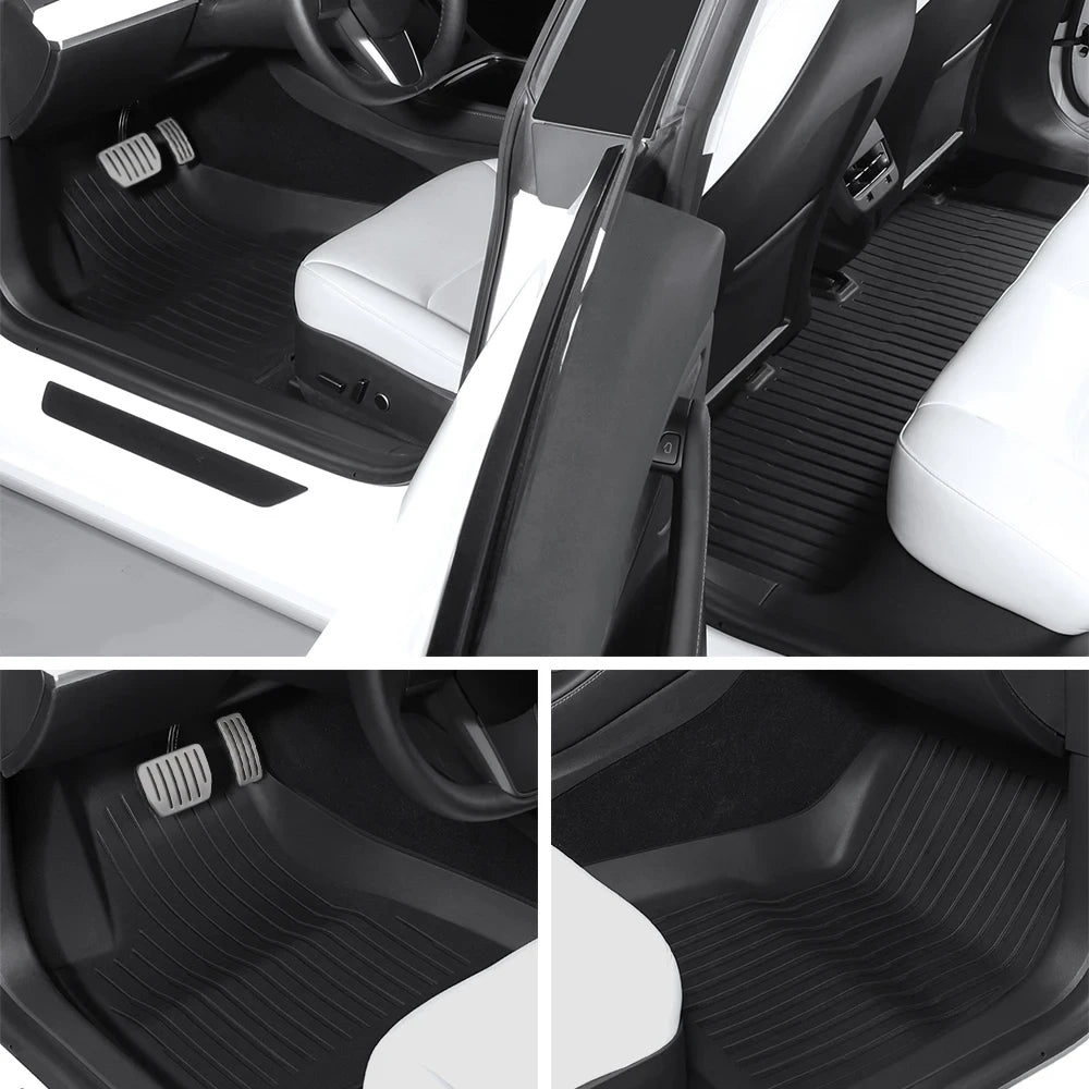 Tesla Floor Mats for Model 3/Y TPE All-Weather