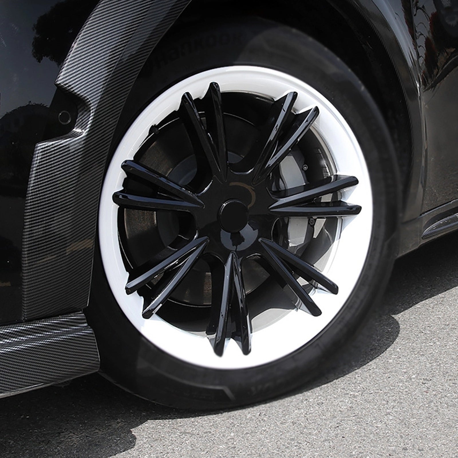 Tesla Wheel Hubcap Tai-Chi for Model Y