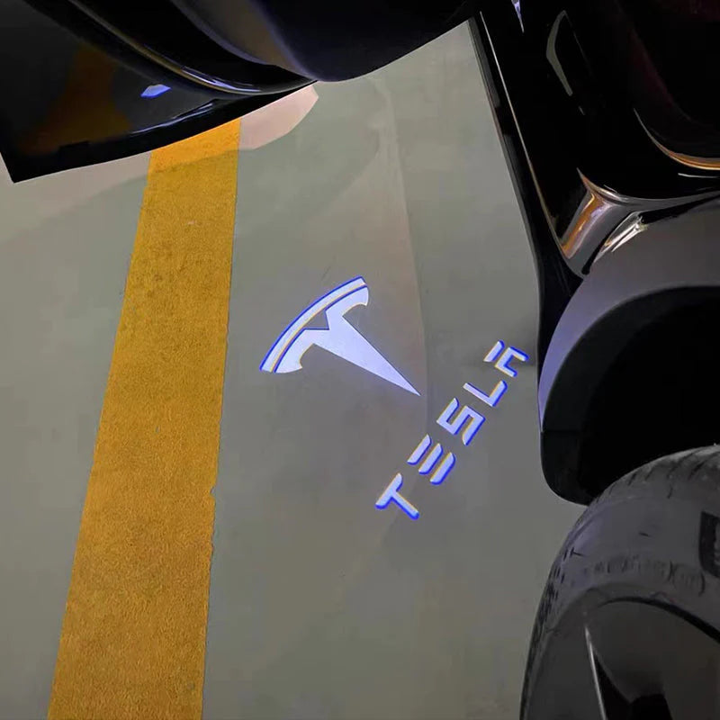 Tesla LOGO Puddle Light