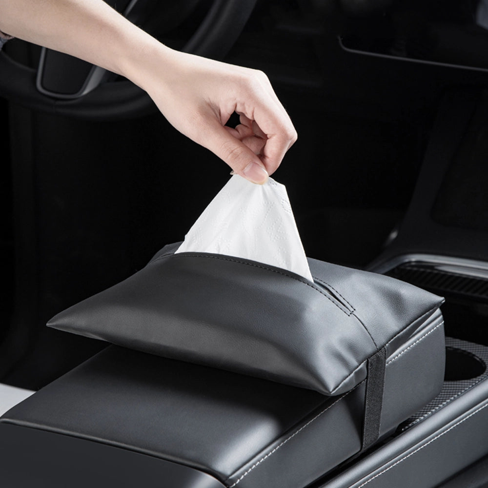 Tesla Handcrafted Tissue Pouch