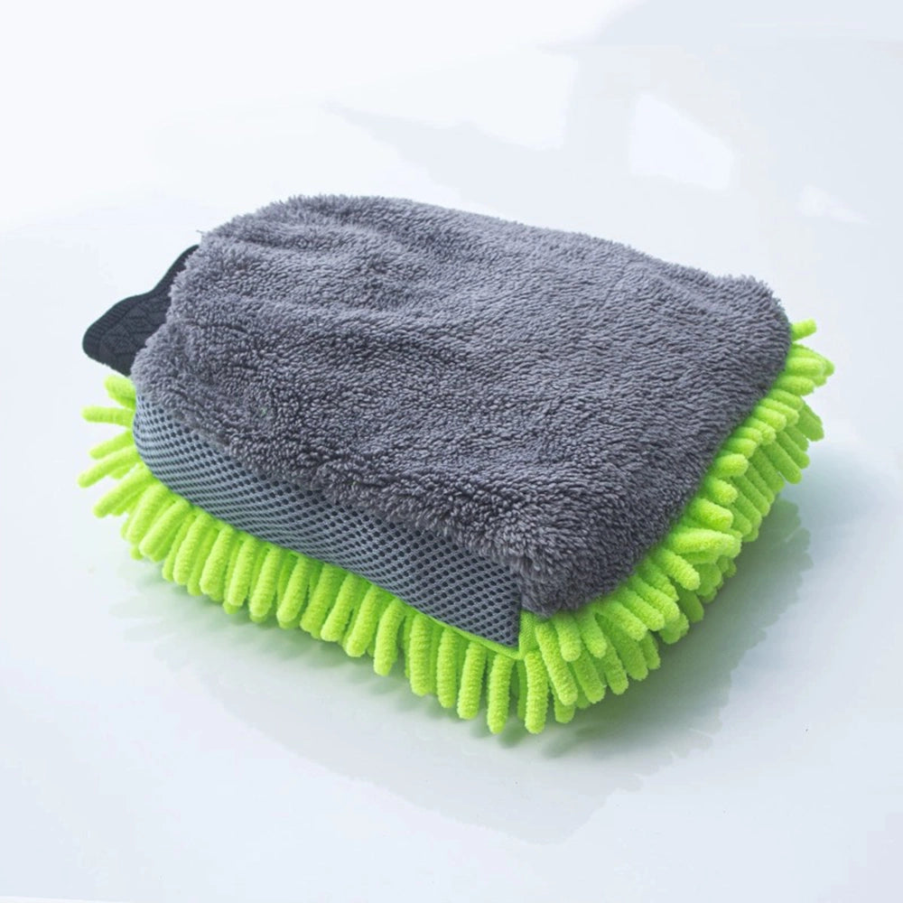 Tesla Three-layer Car Wash Glove