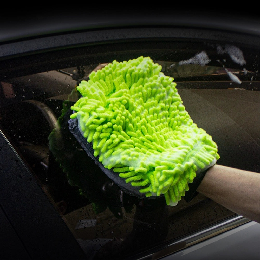 Tesla Three-layer Car Wash Glove