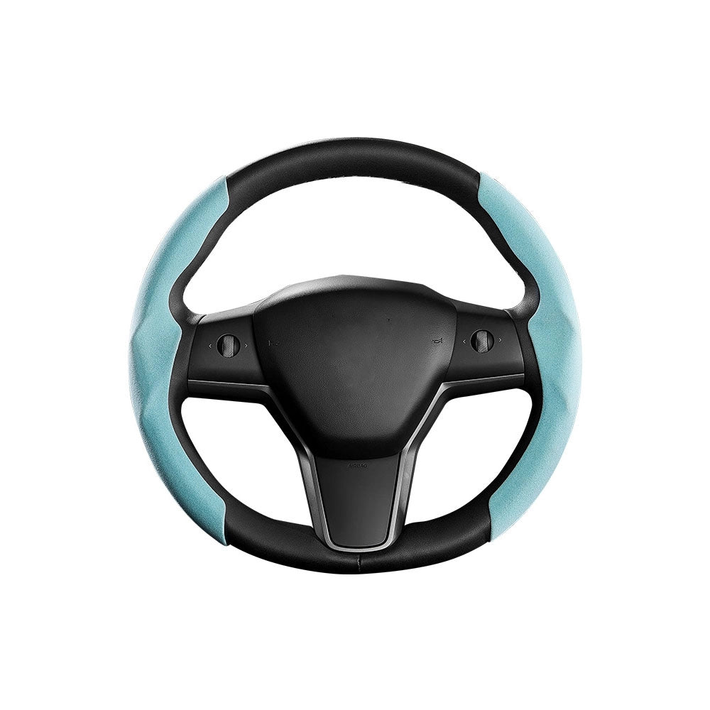 Tesla Fur Steering Wheel Cover for Model 3/Y