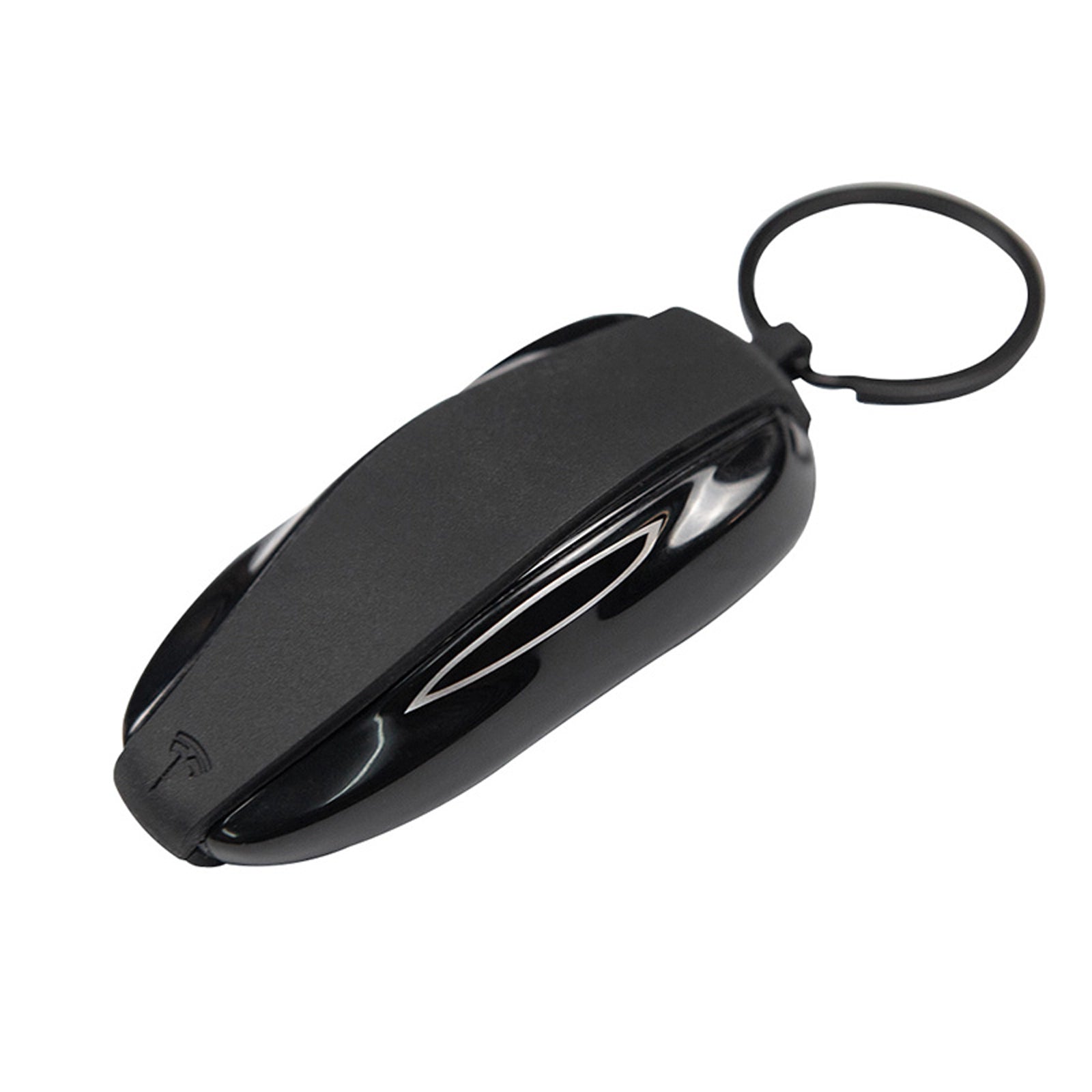 Tesla Silicone Keychain