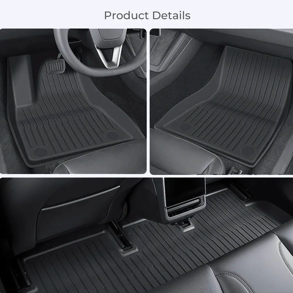 Tesla Floor Mat for Model 3 Highland All Weather TPE