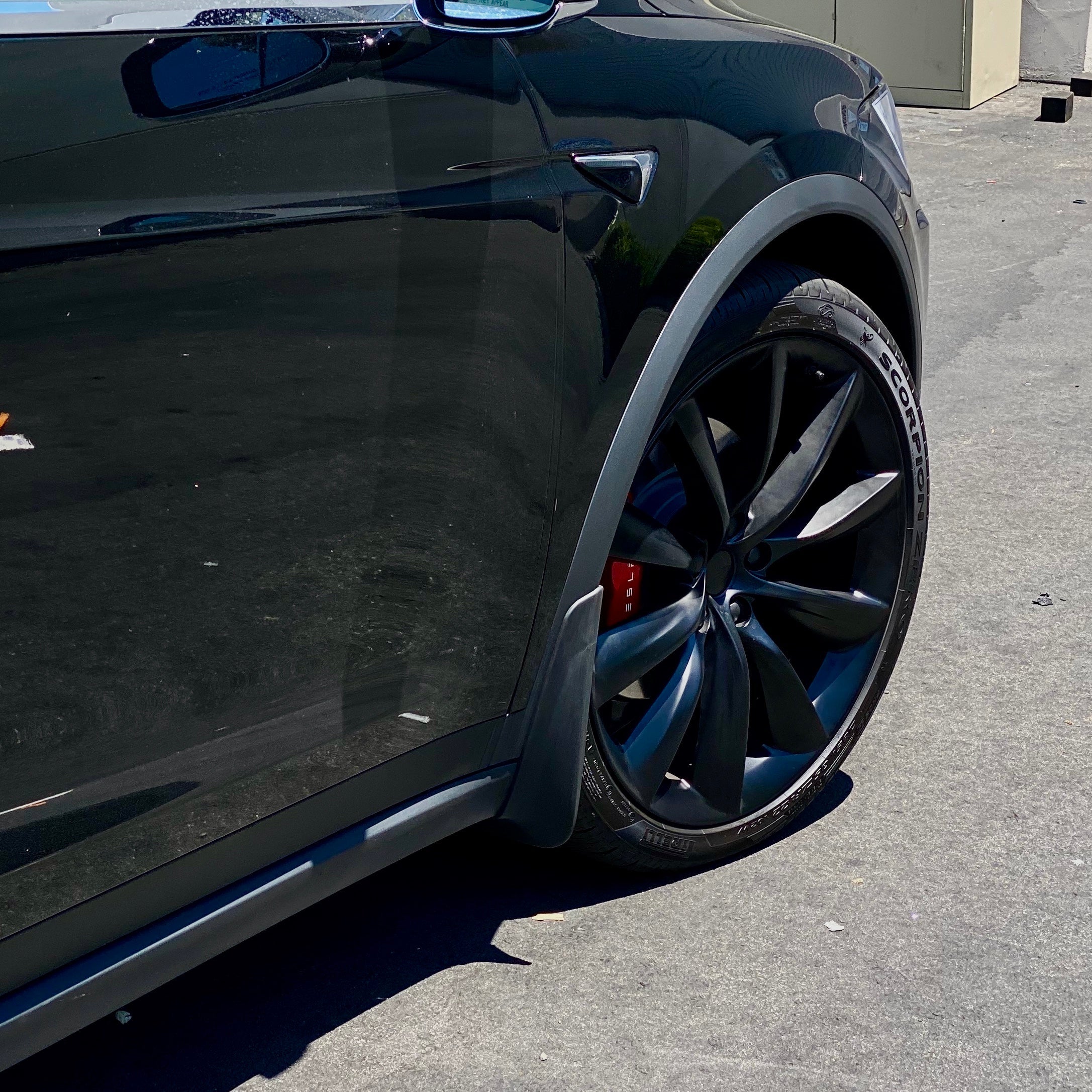 Tesla Mud Flaps Screwless for Model X